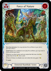 Force of Nature (Blue) - Flesh and Blood TCG - MoxLand