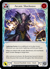 Arcanic Shockwave (Yellow) - Flesh and Blood TCG - MoxLand