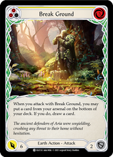 Break Ground (Yellow) - Flesh and Blood TCG - MoxLand