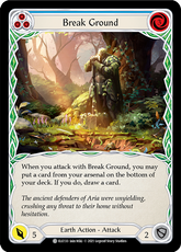 Break Ground (Blue) - Flesh and Blood TCG - MoxLand