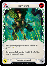 Burgeoning (Yellow) - Flesh and Blood TCG - MoxLand