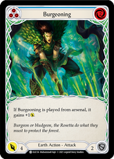 Burgeoning (Blue) - Flesh and Blood TCG - MoxLand
