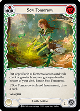 Sow Tomorrow (Red) - Flesh and Blood TCG - MoxLand