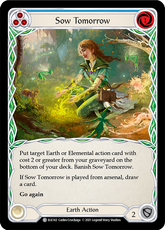 Sow Tomorrow (Blue) - Flesh and Blood TCG - MoxLand