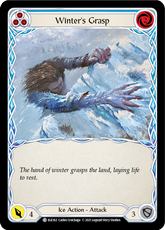 Winter's Grasp (Blue) - Flesh and Blood TCG - MoxLand