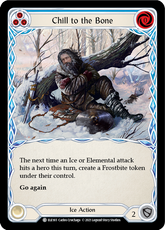 Chill to the Bone (Blue) - Flesh and Blood TCG - MoxLand
