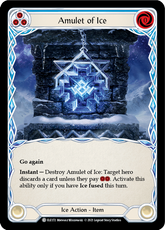 Amulet of Ice (Blue) - Flesh and Blood TCG - MoxLand