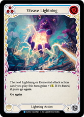 Weave Lightning (Blue) - Flesh and Blood TCG - MoxLand