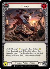 Thump (Red) - Flesh and Blood TCG - MoxLand