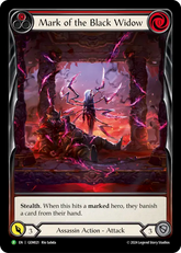 Mark of the Black Widow (Red) - Flesh and Blood TCG - MoxLand