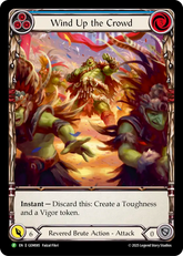 Wind Up the Crowd (Blue) - Flesh and Blood TCG - MoxLand