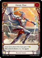 Heroic Pose (Red) - Flesh and Blood TCG - MoxLand