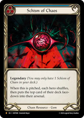 Schism of Chaos (Blue) - Flesh and Blood TCG - MoxLand