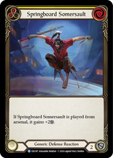 Springboard Somersault (Yellow) - Flesh and Blood TCG - MoxLand