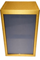 Deck Box Magnetic Showcase 100+ Dourado - 3Deck - MoxLand