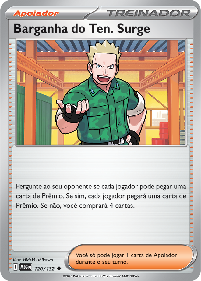 Barganha do Ten. Surge - Pokémon TCG - MoxLand