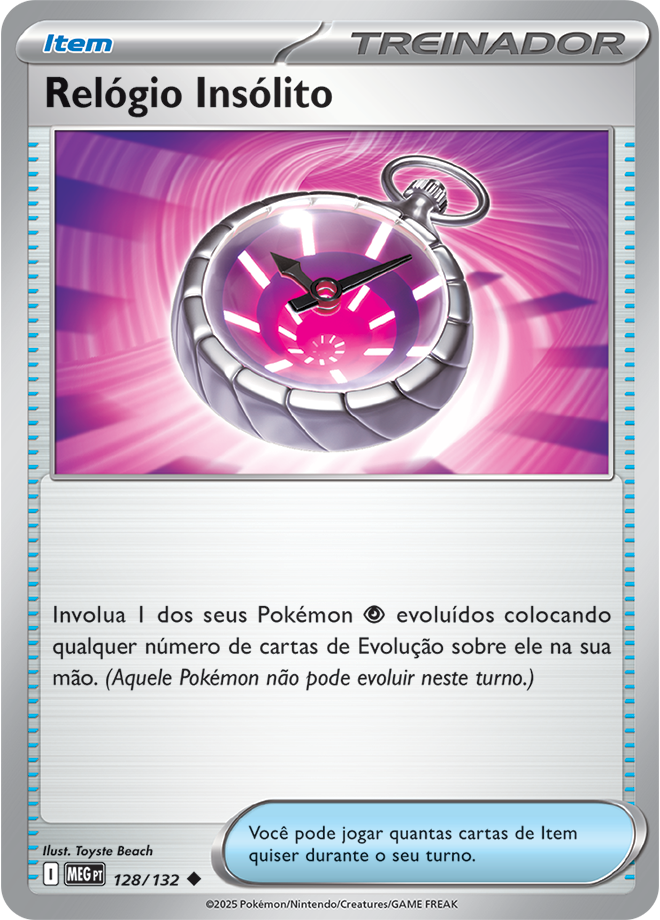 Relógio Insólito - Pokémon TCG - MoxLand