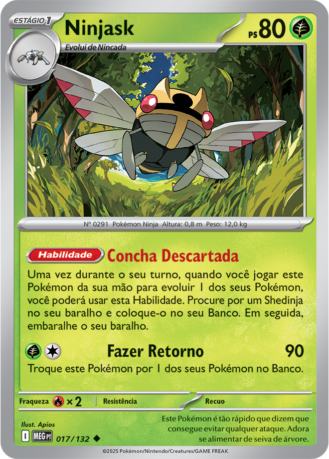 Ninjask - Pokémon TCG - MoxLand