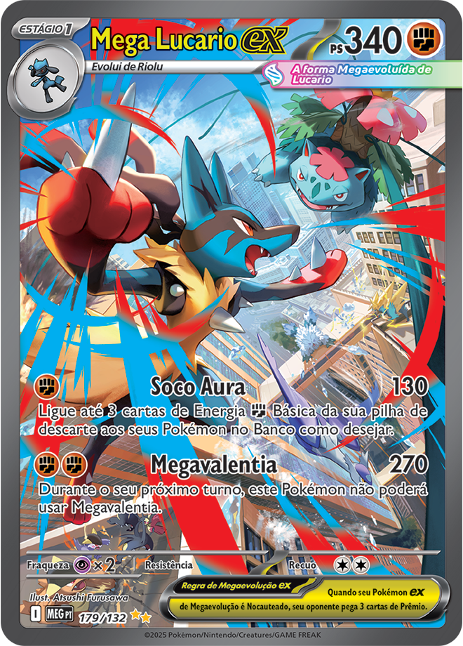 Mega Lucario ex - Pokémon TCG - MoxLand