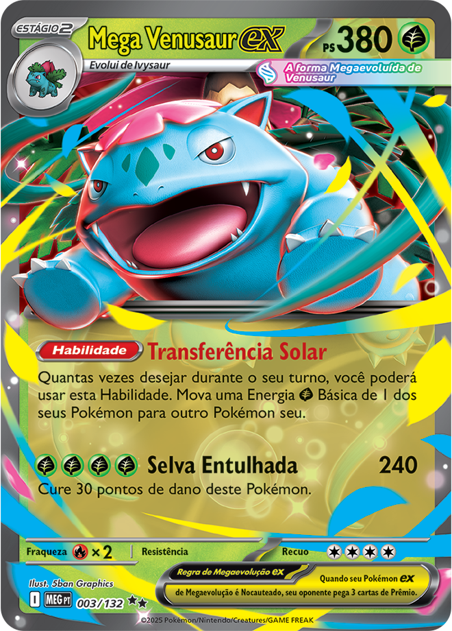 Mega Venusaur ex - Pokémon TCG - MoxLand