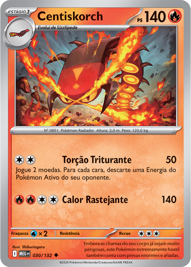 Centiskorch - Pokémon TCG - MoxLand