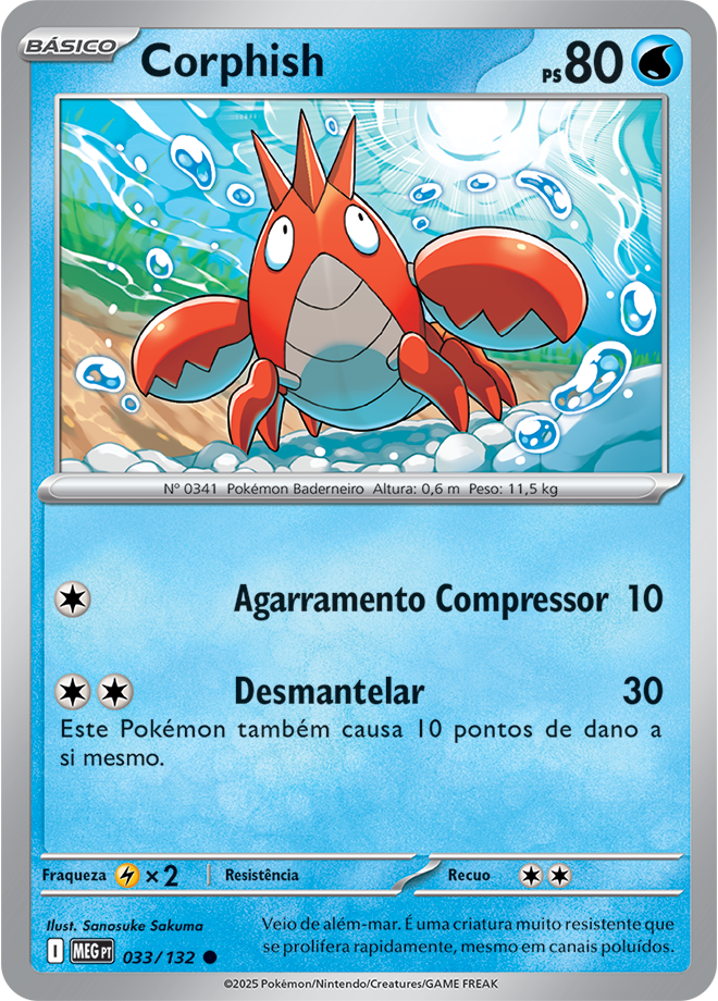 Corphish - Pokémon TCG - MoxLand