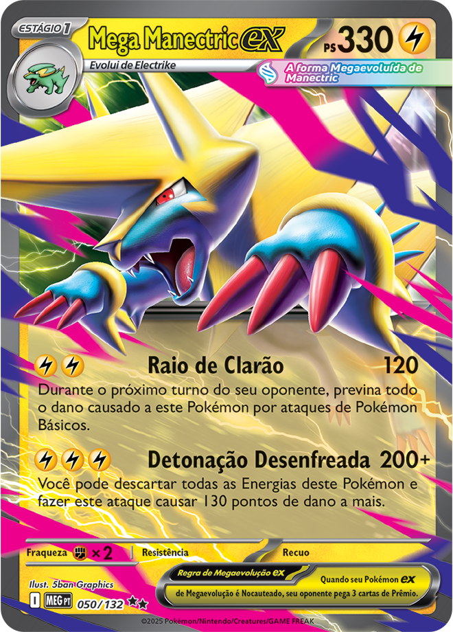 Mega Manectric ex - Pokémon TCG - MoxLand