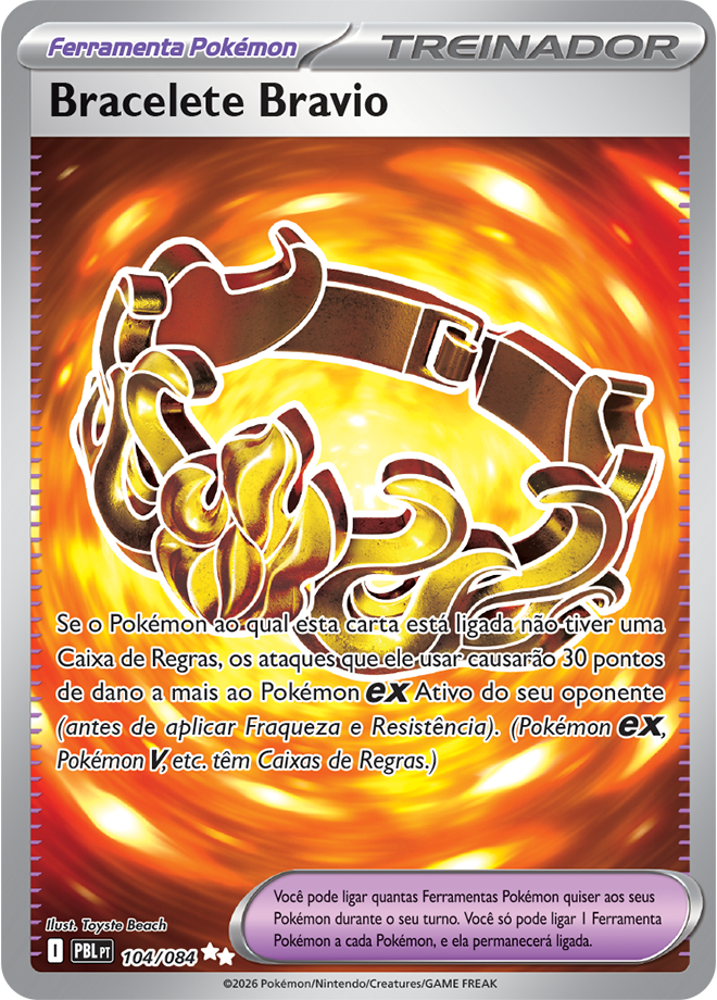 Bracelete Bravio / Brave Bangle - Pokémon TCG - MoxLand