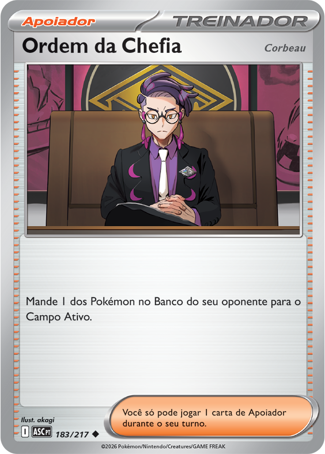 Ordem da Chefia / Boss's Orders - Pokémon TCG - MoxLand