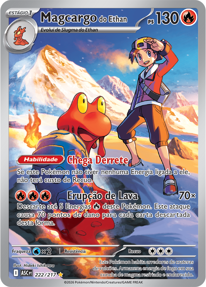 Magcargo do Ethan - Pokémon TCG - MoxLand