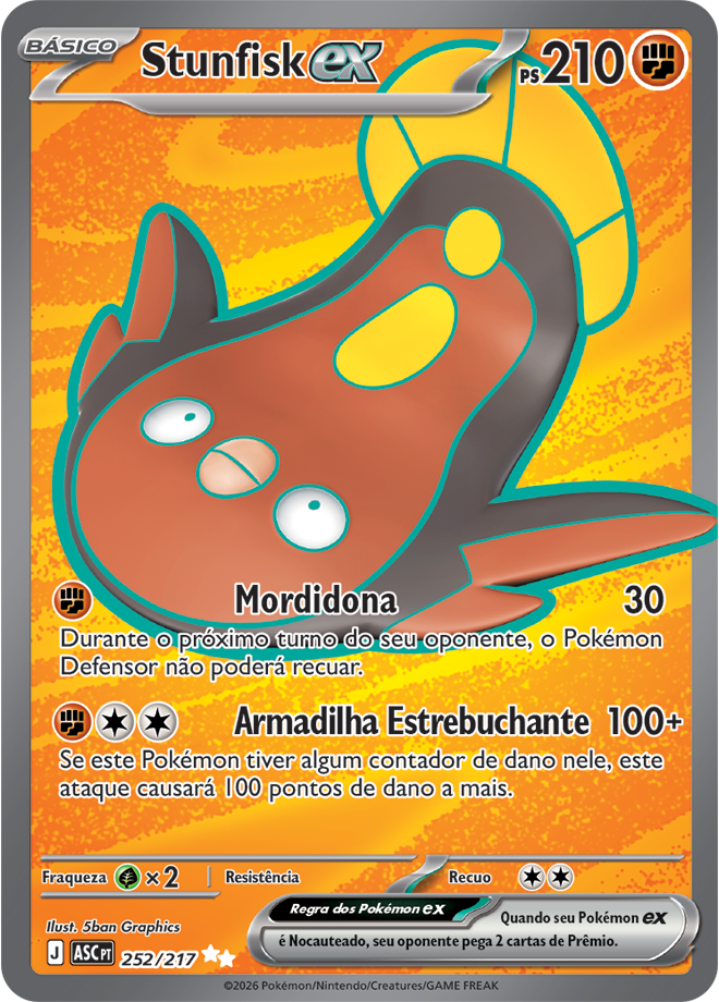 Stunfisk ex - Pokémon TCG - MoxLand