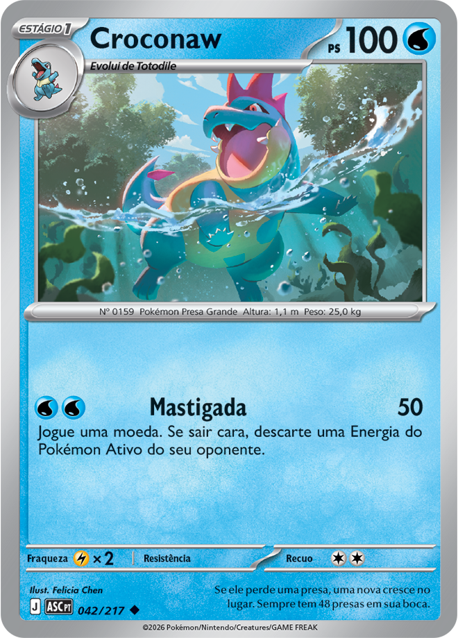 Croconaw - Pokémon TCG - MoxLand