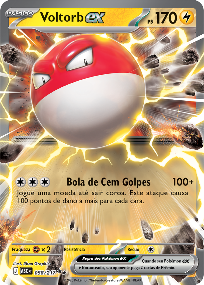 Voltorb ex - Pokémon TCG - MoxLand