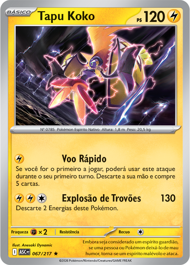 Tapu Koko - Pokémon TCG - MoxLand