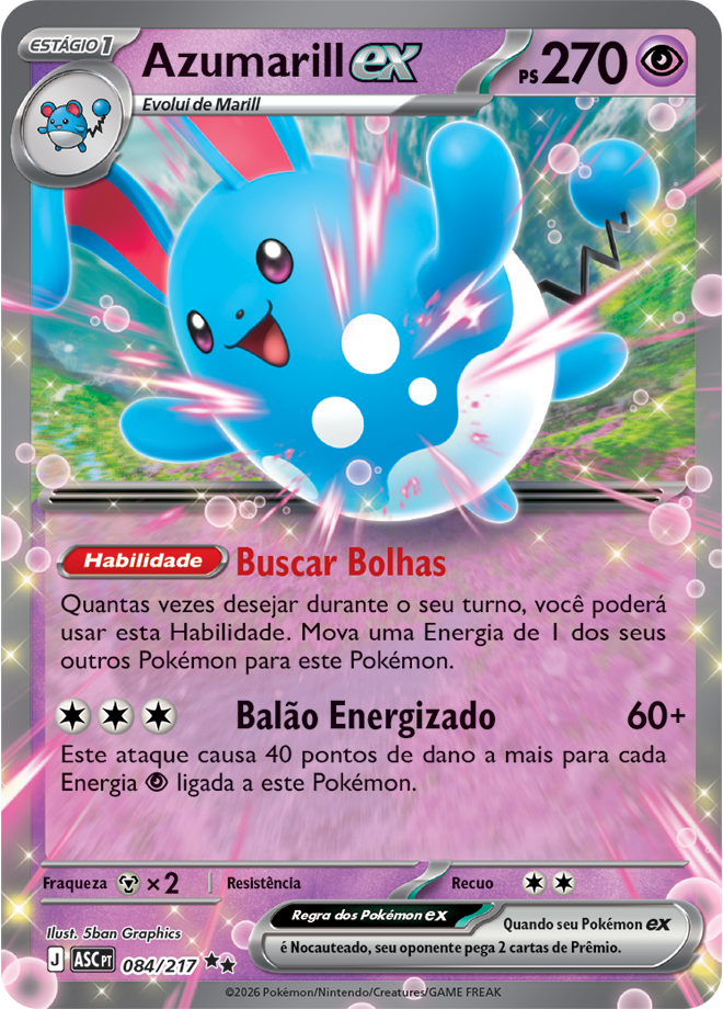 Azumarill ex - Pokémon TCG - MoxLand