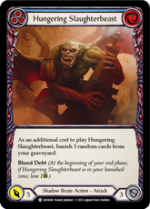 Hungering Slaughterbeast (Blue) - Flesh and Blood TCG - MoxLand