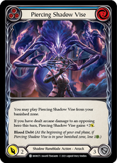 Piercing Shadow Vise (Blue) - Flesh and Blood TCG - MoxLand