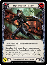 Rip Through Reality (Red) - Flesh and Blood TCG - MoxLand