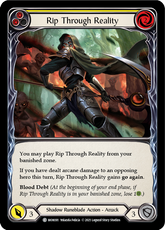 Rip Through Reality (Yellow) - Flesh and Blood TCG - MoxLand
