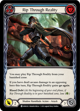 Rip Through Reality (Blue) - Flesh and Blood TCG - MoxLand
