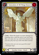 Annexation of All Things Known (Yellow) - Flesh and Blood TCG - MoxLand