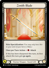 Zenith Blade - Flesh and Blood TCG - MoxLand