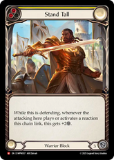 Stand Tall (Yellow) - Flesh and Blood TCG - MoxLand