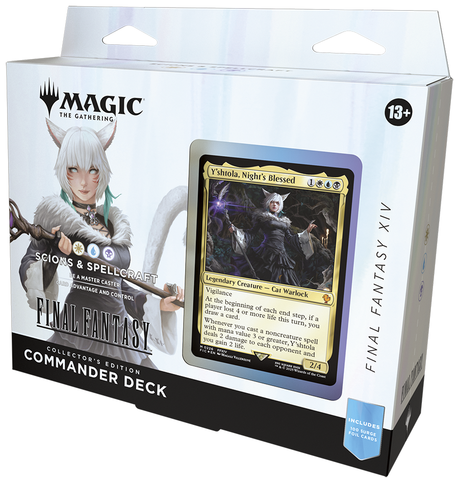 Deck Commander Final Fantasy Edição de Colecionador - Scions & Spellcraft - Magic: The Gathering - MoxLand