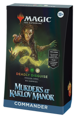 Deck Commander Assassinato na Mansão Karlov - Deadly Disguise - Magic: The Gathering - MoxLand