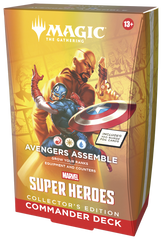 Deck Commander Marvel Super Heroes Edição de Colecionador - Avengers Assemble - Magic: The Gathering - MoxLand