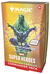 Deck Commander Marvel Super Heroes Edição de Colecionador - Wakanda Forever - Magic: The Gathering - MoxLand