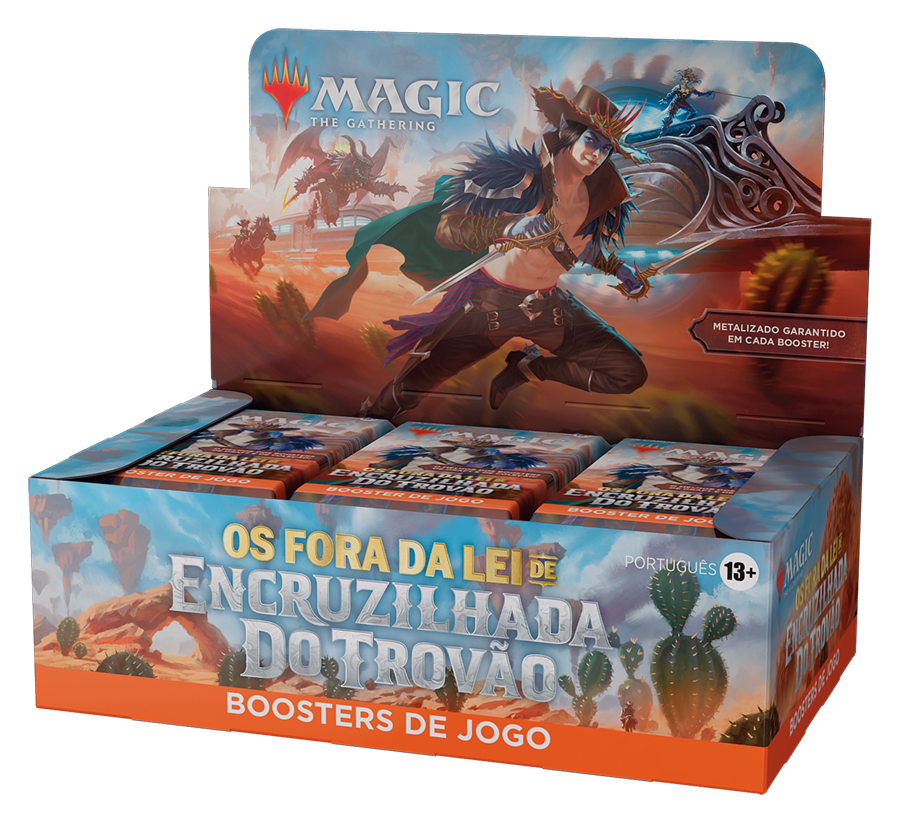 Box de Jogo - Os Fora da Lei de Encruzilhada do Trovão - Magic: The Gathering - MoxLand