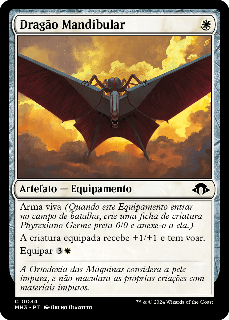Dragão Mandibular / Mandibular Kite - Magic: The Gathering - MoxLand