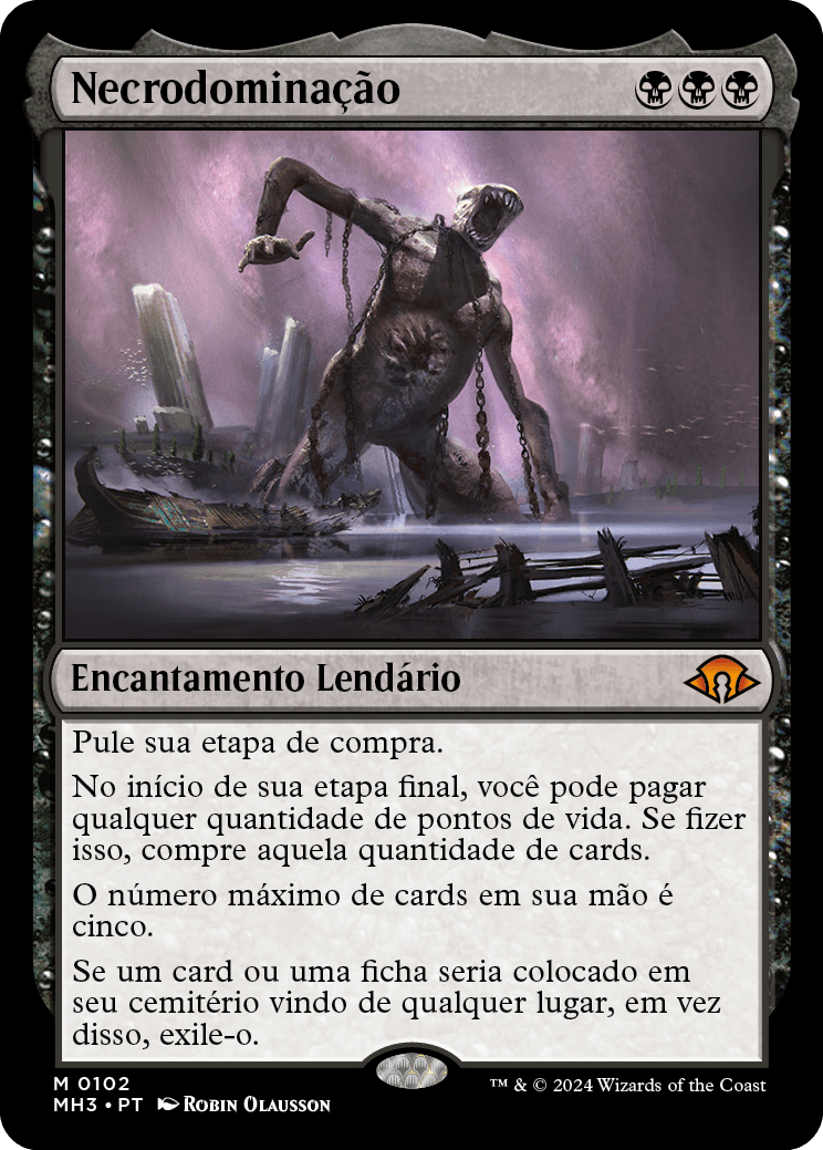 Necrodominação / Necrodominance - Magic: The Gathering - MoxLand